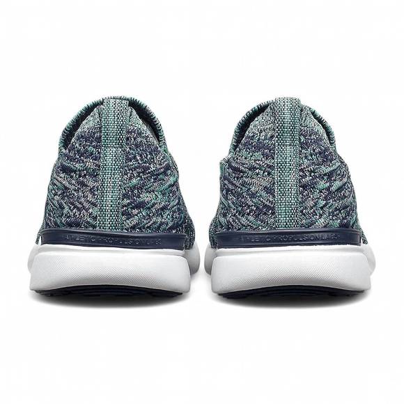NEW APL women's techloom wave sneaker in indigo/tropical green/melange - Picture 5 of 6